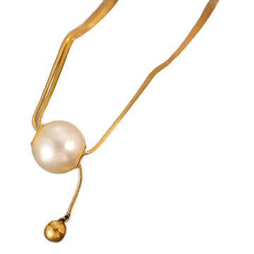 Simple Pearl Necklace Summer-Proof Fade-Resistant Elegant Choker Fashionable And Unique Collar For Women